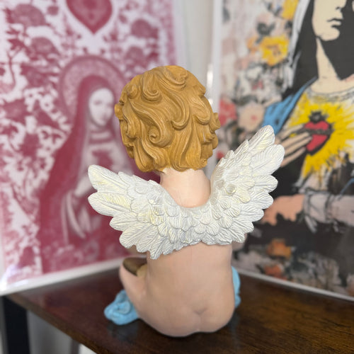 Ange 20 cm - peint main