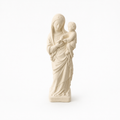 Statuette monastique Marie et l'enfant - 22cm