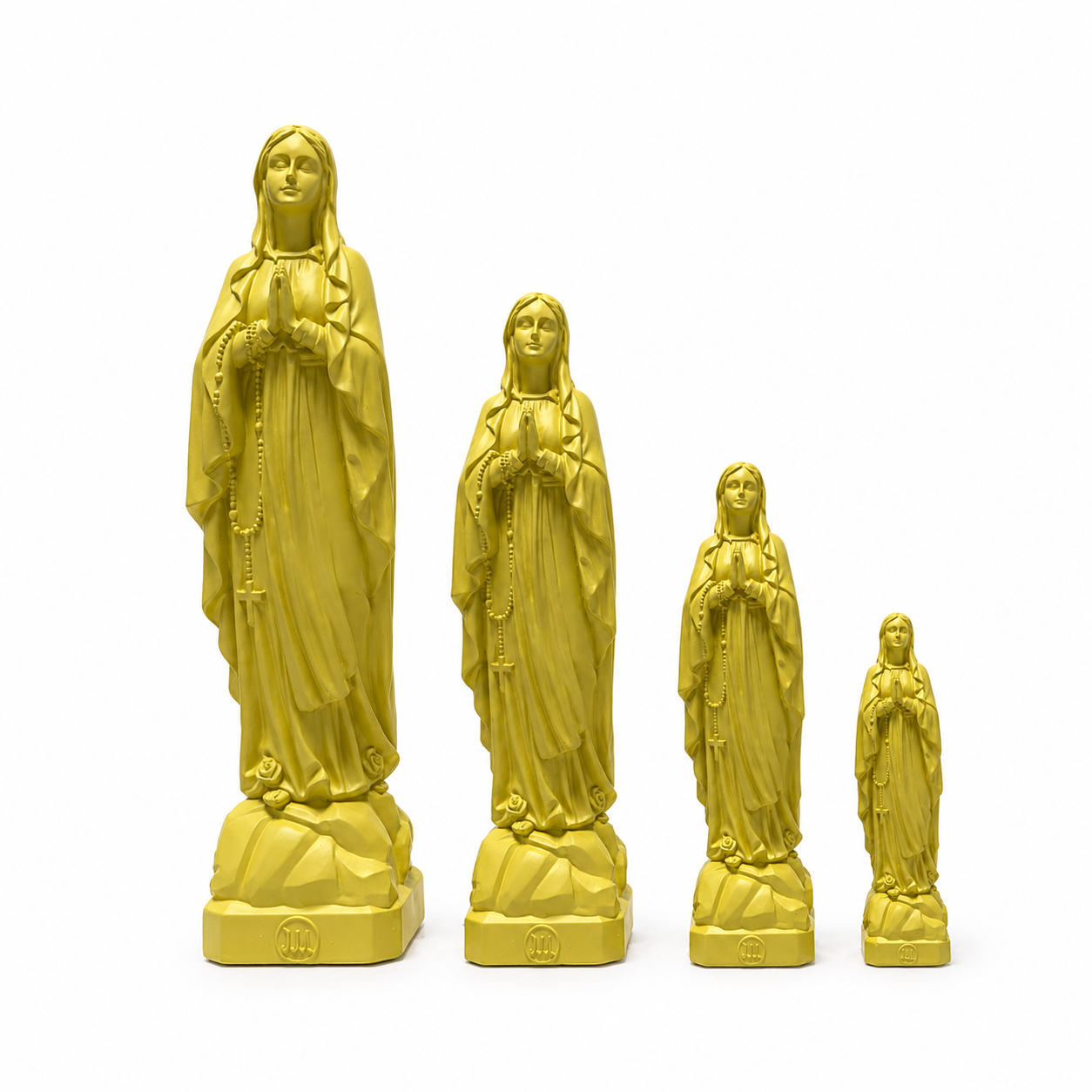 Marie de lourdes - JAUNE CITRON